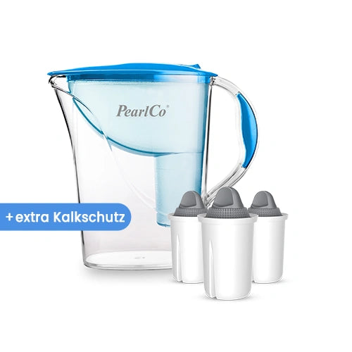 PearlCo Wasserfilter Standard (2,4l)  inkl. 3 Filterkartuschen